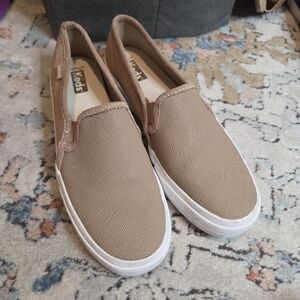 Keds Brown Slip-On Sneakers